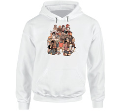 Scott Pilgrim Cartoon Group Hooded Sweatshirt Hoodie