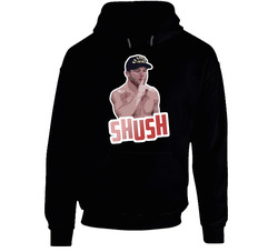 Canelo Alvarez Shush Crowed Fighter Fan Hooded Sweatshirt Hoodie