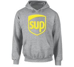 Funny Joke Ups Parody Whats Up Friend Cool Hooded Sweatshirt Hoodie