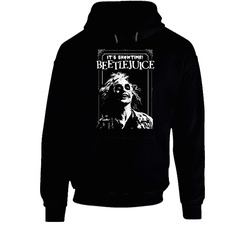 Beetlejuice It's Showtime Retro Horror Comedy Movie Hooded Sweatshirt Hoodie