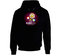 Euro 2012 Poland Ukraine Logo Hooded Sweatshirt Hoodie