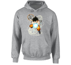 Dragon Ball Z Goku Kamehameha Hooded Sweatshirt Hoodie Dragon Ball Z Goku Kamehameha Hooded Sweatshirt Hoodie