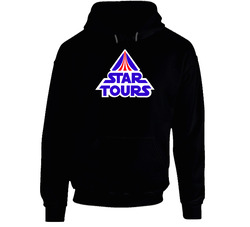 Star Tours Star Wars Sci Fi Movie Fan Hooded Sweatshirt Hoodie Star Tours Star Wars Sci Fi Movie Fan Hooded Sweatshirt Hoodie
