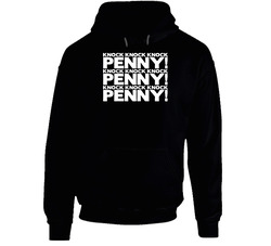 Knock Knock Penny Big Bang Theory Tv Hooded Sweatshirt Hoodie Knock Knock Penny Big Bang Theory Tv Hooded Sweatshirt Hoodie