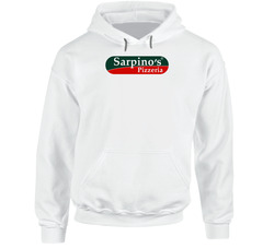 Sarpinos Pizzeria Cool Pizza Restaurant Brand Logo Hooded Sweatshirt Hoodie Sarpinos Pizzeria Cool Pizza Restaurant Brand Logo Hooded Sweatshirt Hoodie