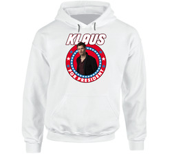 Klaus Mikelson Vampire Diaries For President Tv Show Villain Fan Hooded Sweatshirt Hoodie Klaus Mikelson Vampire Diaries For President Tv Show Villain Fan Hooded Sweatshirt Hoodie