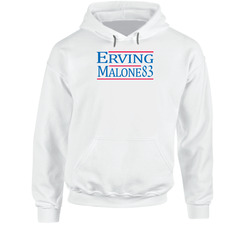 Julius Erving Moses Malone 1983 Basketball Sports Fan Hooded Sweatshirt Hoodie Julius Erving Moses Malone 1983 Basketball Sports Fan Hooded Sweatshirt Hoodie