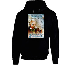 Scrooge Christmas Movie Poster Alastair Sim Hooded Sweatshirt Hoodie Scrooge Christmas Movie Poster Alastair Sim Hooded Sweatshirt Hoodie