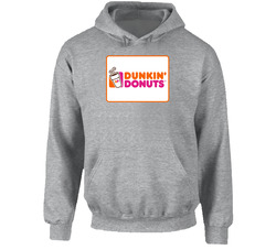 Dunkin Donuts Logo Hooded Sweatshirt Hoodie Dunkin Donuts Logo Hooded Sweatshirt Hoodie
