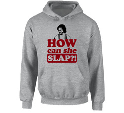 How Can She Slap Indian Reality Tv Show Hooded Sweatshirt Hoodie How Can She Slap Indian Reality Tv Show Hooded Sweatshirt Hoodie
