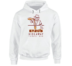 Enzo's Hideaway Tunnel Bar Popular Orlando Restaurant Hooded Sweatshirt Hoodie Enzo's Hideaway Tunnel Bar Popular Orlando Restaurant Hooded Sweatshirt Hoodie