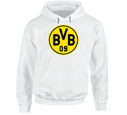 Borussia Dortmund Germany Soccer Logo Hooded Sweatshirt Hoodie Borussia Dortmund Germany Soccer Logo Hooded Sweatshirt Hoodie