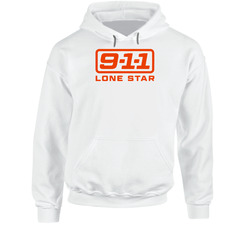 911 Lone Star Tv Show Logo Hooded Sweatshirt Hoodie 911 Lone Star Tv Show Logo Hooded Sweatshirt Hoodie