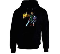The Legend Of Zelda Ocarina Of Time Hooded Sweatshirt Hoodie The Legend Of Zelda Ocarina Of Time Hooded Sweatshirt Hoodie