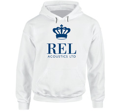 Rel Acoustics Ltd Sound Car Audio Sub Woofer Logo Hooded Sweatshirt Hoodie Rel Acoustics Ltd Sound Car Audio Sub Woofer Logo Hooded Sweatshirt Hoodie