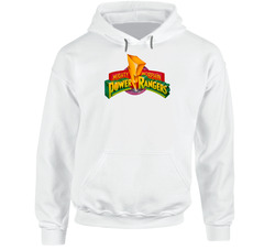 Mighty Morphin Power Rangers 90s Tv Show Action Hooded Sweatshirt Hoodie Mighty Morphin Power Rangers 90s Tv Show Action Hooded Sweatshirt Hoodie