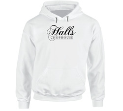 Halls Chophouse Restaurant Fine Dining Hooded Sweatshirt Hoodie Halls Chophouse Restaurant Fine Dining Hooded Sweatshirt Hoodie