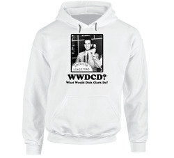 Dick Clark Host Of American Bandstand Hooded Sweatshirt Hoodie Dick Clark Host Of American Bandstand Hooded Sweatshirt Hoodie
