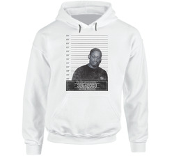 Dennis Rodman Famous Sports Star Mugshot Police Department Hooded Sweatshirt Hoodie Dennis Rodman Famous Sports Star Mugshot Police Department Hooded Sweatshirt Hoodie