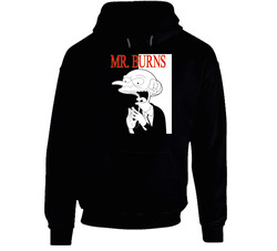Mr Burns Cartoon Comic Hooded Sweatshirt Hoodie Mr Burns Cartoon Comic Hooded Sweatshirt Hoodie