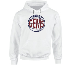 Detroit Gems Retro American Basketball Hooded Sweatshirt Hoodie Detroit Gems Retro American Basketball Hooded Sweatshirt Hoodie
