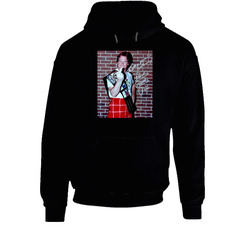 Legend Rowdy Roddy Piper Mid Atlantic Kilt Middle Finger Hooded Sweatshirt Hoodie