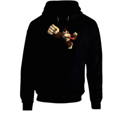 Donkey Kong Video Game Hooded Sweatshirt Hoodie