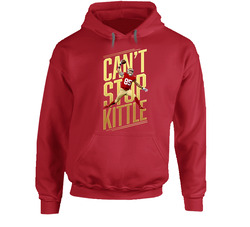 Can't Stop George Kittle San Francisco Football Hooded Sweatshirt Hoodie