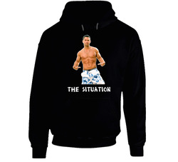 Jersey Shore Mike The Situation Tv Show Black Hooded Sweatshirt Hoodie Jersey Shore Mike The Situation Tv Show Black Hooded Sweatshirt Hoodie