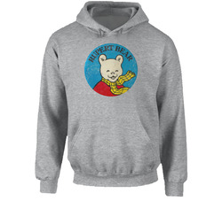 Rupert Bear Retro Cartoon Tv Series Hooded Sweatshirt Hoodie Rupert Bear Retro Cartoon Tv Series Hooded Sweatshirt Hoodie