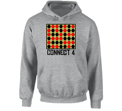 Connect 4 Classic Game Hooded Sweatshirt Hoodie