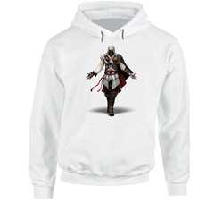 Assassin's Creed Ezio Video Game Hooded Sweatshirt Hoodie Assassin's Creed Ezio Video Game Hooded Sweatshirt Hoodie