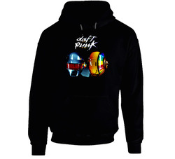 Daft Punk Techno Electronic Music Hooded Sweatshirt Hoodie Daft Punk Techno Electronic Music Hooded Sweatshirt Hoodie