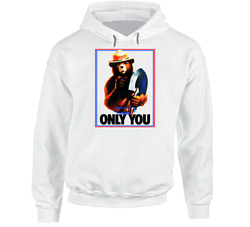 Only You Smokey Bear Hooded Sweatshirt Hoodie Only You Smokey Bear Hooded Sweatshirt Hoodie