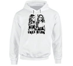 Free The Three 3 Free Baby Rob Zombie Hooded Sweatshirt Hoodie Free The Three 3 Free Baby Rob Zombie Hooded Sweatshirt Hoodie