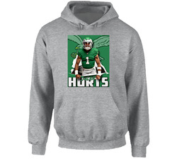 Jalen Hurts Philadelphia Football Fan Hooded Sweatshirt Hoodie Jalen Hurts Philadelphia Football Fan Hooded Sweatshirt Hoodie