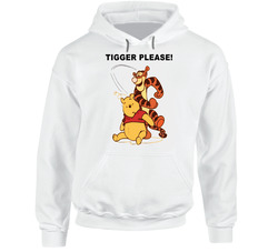 Tigger Please Funny Winnie The Pooh Hooded Sweatshirt Hoodie Tigger Please Funny Winnie The Pooh Hooded Sweatshirt Hoodie