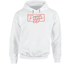 Mcdonalds Pizza 1970s Retro Food Hooded Sweatshirt Hoodie