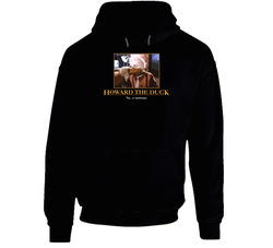 Howard The Duck Movie 80s Black Hooded Sweatshirt Hoodie Howard The Duck Movie 80s Black Hooded Sweatshirt Hoodie