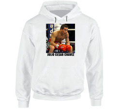 Julio Cesar Chavez Boxing Hooded Sweatshirt Hoodie Julio Cesar Chavez Boxing Hooded Sweatshirt Hoodie