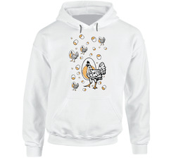 Roseanne Chicken Eggs Retro Tv Show Fan Hooded Sweatshirt Hoodie Roseanne Chicken Eggs Retro Tv Show Fan Hooded Sweatshirt Hoodie