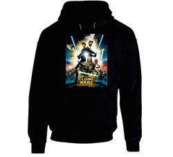 Star Wars The Clone Wars Hooded Sweatshirt Hoodie Star Wars The Clone Wars Hooded Sweatshirt Hoodie
