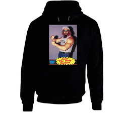 Jesse The Body Ventura Wwf Wrestling Card Hooded Sweatshirt Hoodie Jesse The Body Ventura Wwf Wrestling Card Hooded Sweatshirt Hoodie