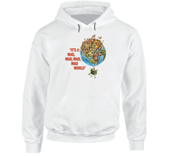 It's A Mad Mad Mad Mad World Classic Movie Hooded Sweatshirt Hoodie It's A Mad Mad Mad Mad World Classic Movie Hooded Sweatshirt Hoodie