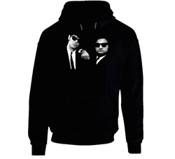 The Blues Brothers Retro Movie Hooded Sweatshirt Hoodie The Blues Brothers Retro Movie Hooded Sweatshirt Hoodie