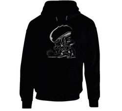 Aliens Movie Xenomorph Alien Hooded Sweatshirt Hoodie Aliens Movie Xenomorph Alien Hooded Sweatshirt Hoodie