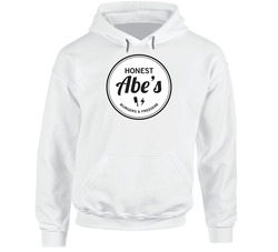 Honest Abe's Burgers And Freedom Food Fan Hooded Sweatshirt Hoodie