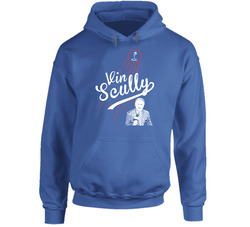 Vin Scully Legendary Broadcaster Los Angeles D Baseball Fan Hooded Sweatshirt Hoodie Vin Scully Legendary Broadcaster Los Angeles D Baseball Fan Hooded Sweatshirt Hoodie