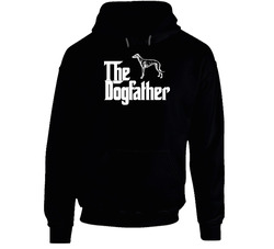 Greyhound Custom Dog Breed The Dogfather Black Hooded Sweatshirt Hoodie Greyhound Custom Dog Breed The Dogfather Black Hooded Sweatshirt Hoodie