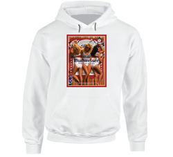 Budweiser Vintage 1988 Ad Campaign Sexy Girls Beer Lovers Hooded Sweatshirt Hoodie Budweiser Vintage 1988 Ad Campaign Sexy Girls Beer Lovers Hooded Sweatshirt Hoodie